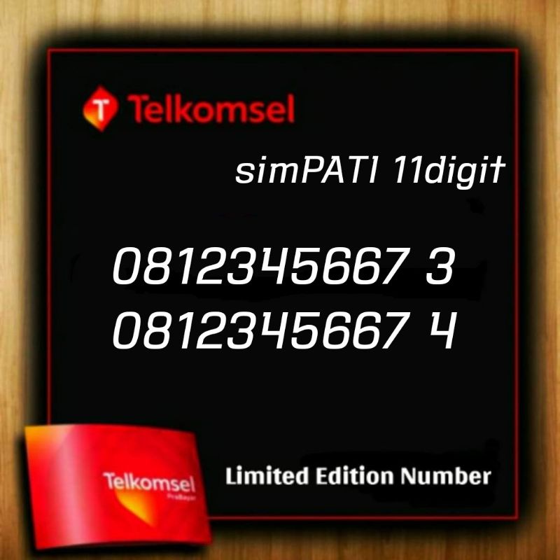 NOMOR CANTIK SIMPATI 11DIGIT