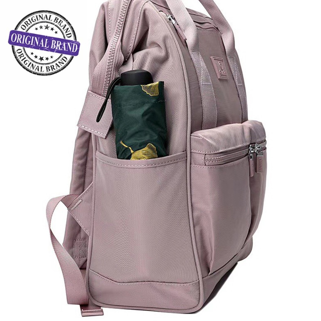 GUDIKA 5179 - Tas Ransel Laptop Wanita Kekinian Import Original Terbaru Bahan Nilon Waterproof Anti Air Premium Korea bisa muat banyak barang banyak slot kocek terlaris - tas wanita - tas cewek - tas kerja - tas laptop - rangsel - gudika bag - tas gudika