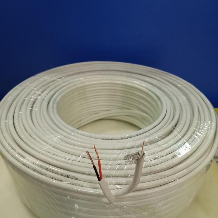 Kabel Cctv Kabel Cctv 100M Rg 59 + Power