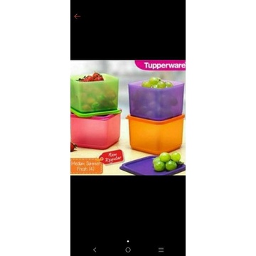 Preloved Medium summer fun Tupperware l