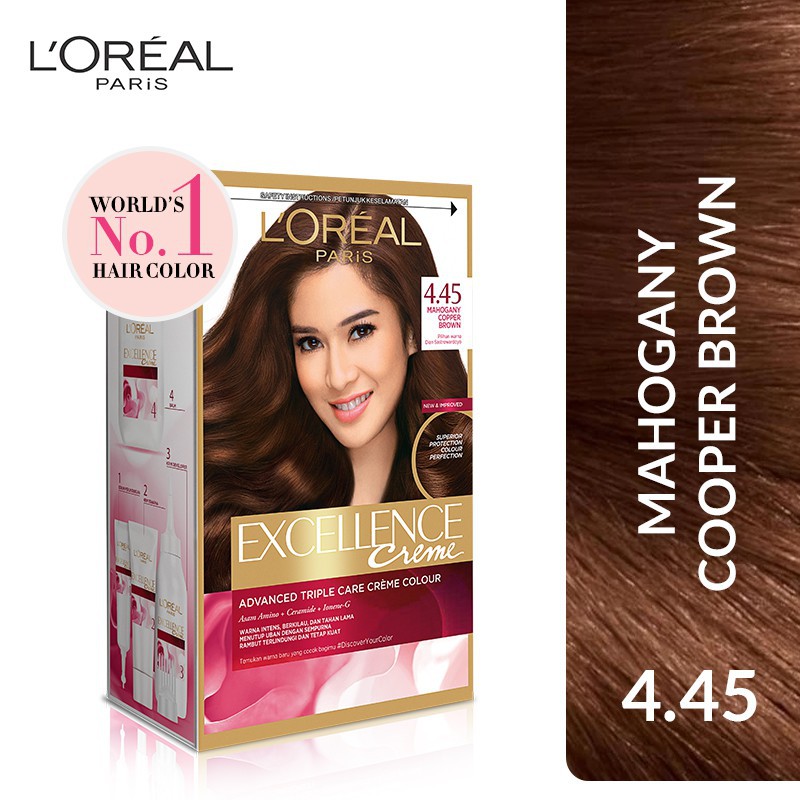  Warna Cat Rambut Loreal Untuk Kulit Putih 