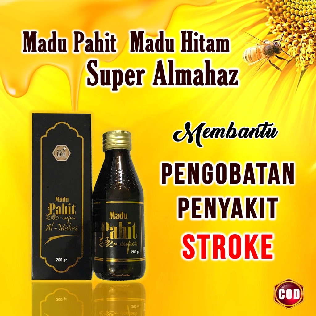 Madu Hitam Pahit Almahaz Madu Pahit Super Almahaz 200gr Original