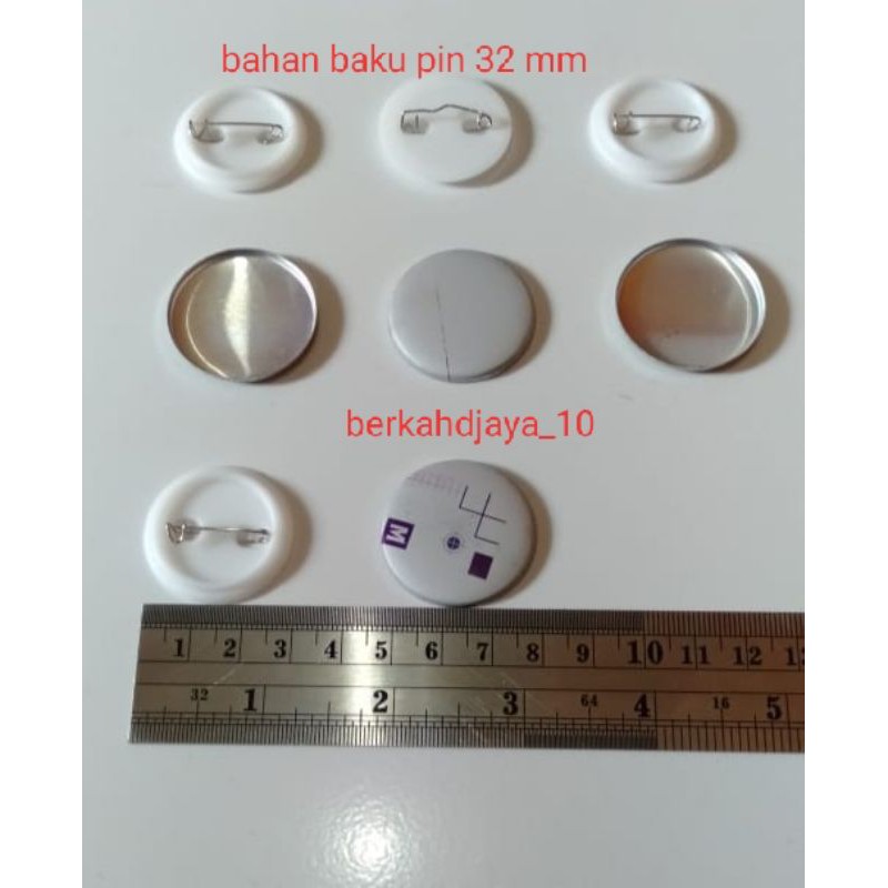 bahan baku pin 32 mm/bahan baku pin 3.2mm isi100