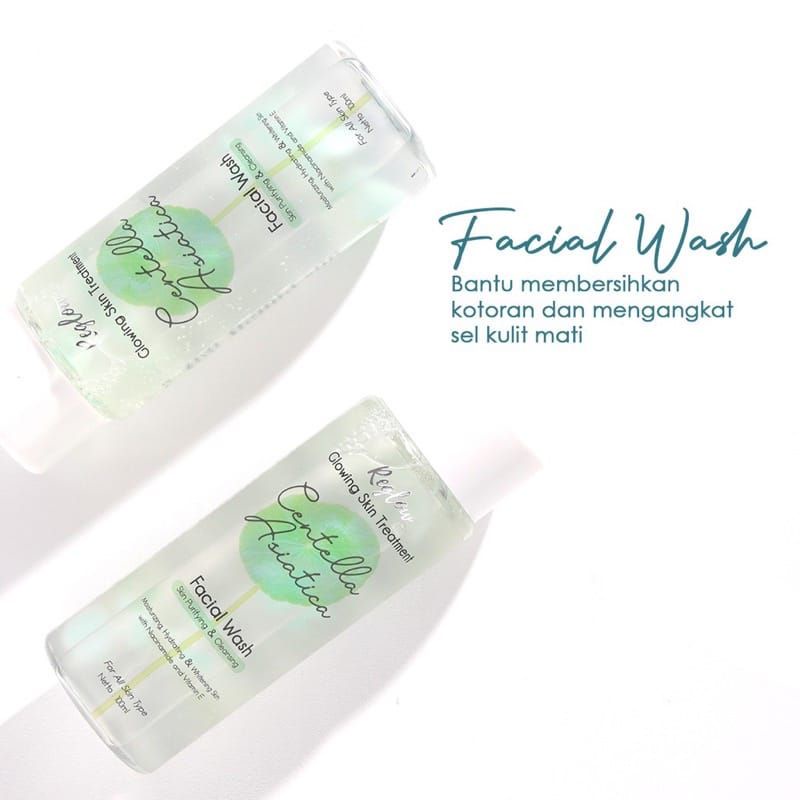 Reglow Perawatan Pencerah Wajah Original Glowing Skin Treatment Skincare BPOM-6