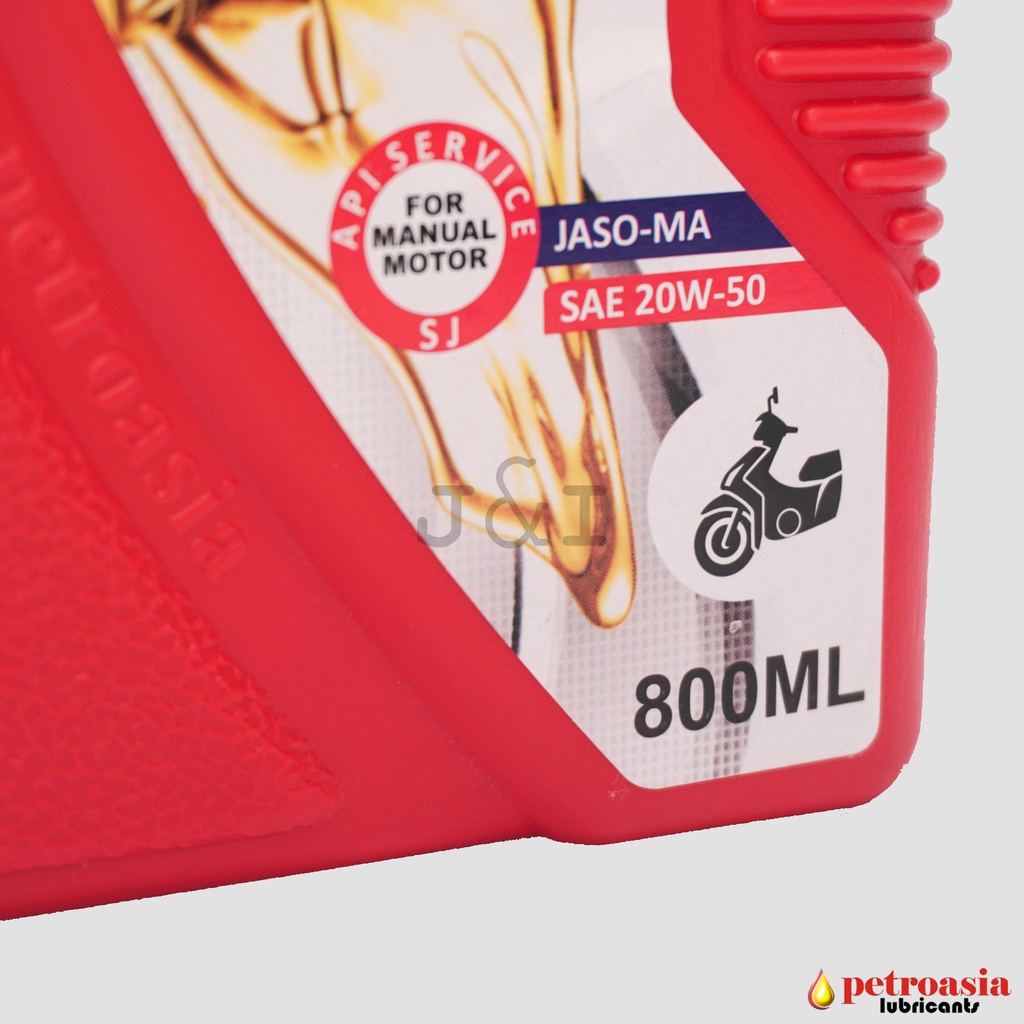 oli motor - oli mesin - oli revol super 4T 0.8L SAE 20W-50 - oli 4 tak