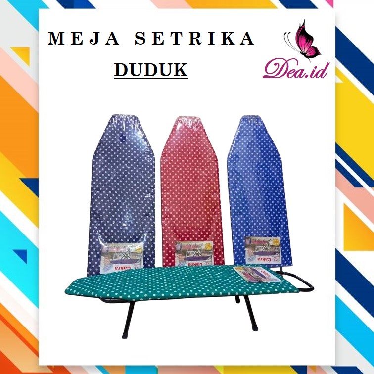 [DEASTORE] MEJA SETRIKA LESEHAN MEJA GOSOK MEJA SETRIKA LIPAT BESI UNTUK DUDUK MEJA SETRIKA DUDUK