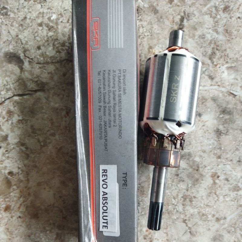 Rotor angker dinamo stater Revo ABS