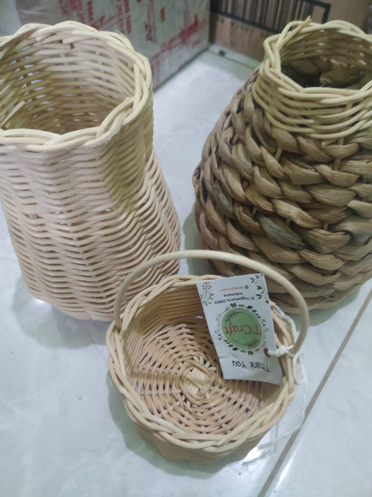 Keranjang Jinjing Rotan D8 T5