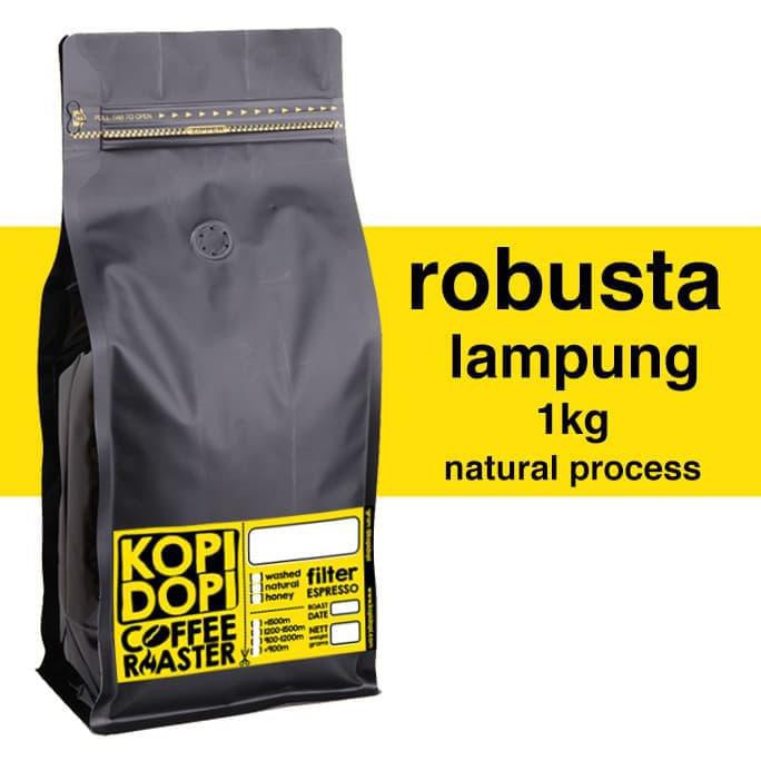 

Biji Kopi Bubuk Robusta Lampung 1Kg 1 Kg New