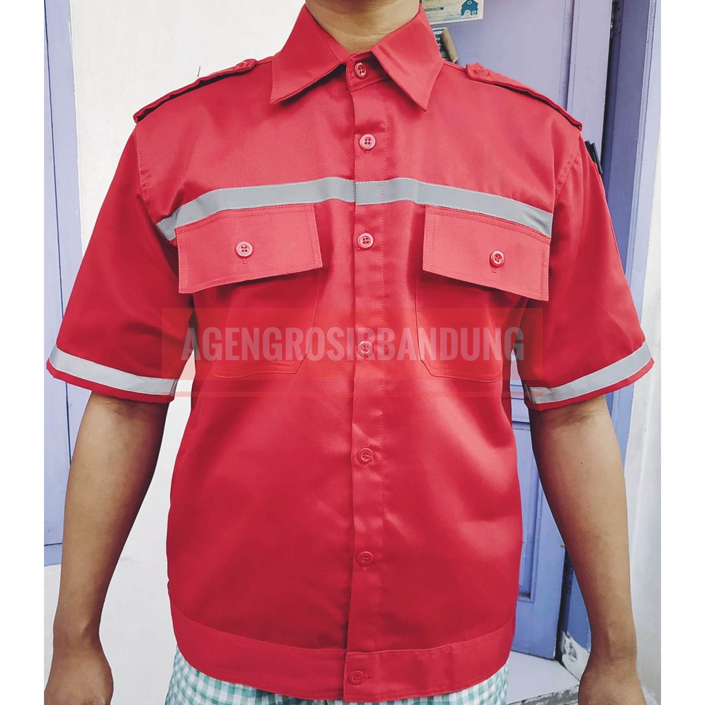 Baju Safety Atasan Lengan Pendek Wearpack