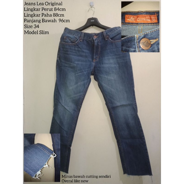 PRELOVED Celana Jeans Lea Man/Lea Original