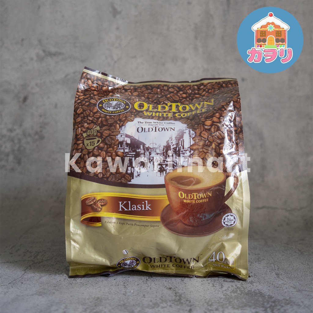 

OLD TOWN WHITE COFFEE CLASSIC 3IN1 / OLD TOWN KLASIK 3IN1 / 15X40GR