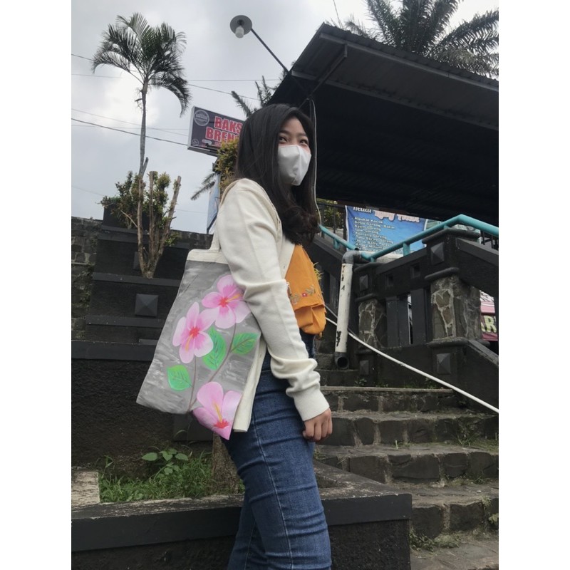 

Tas Kanvas lukisan handmade