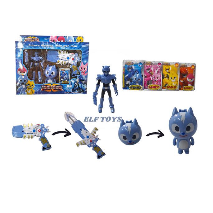 Mainan Robot Mini Force 1 Set