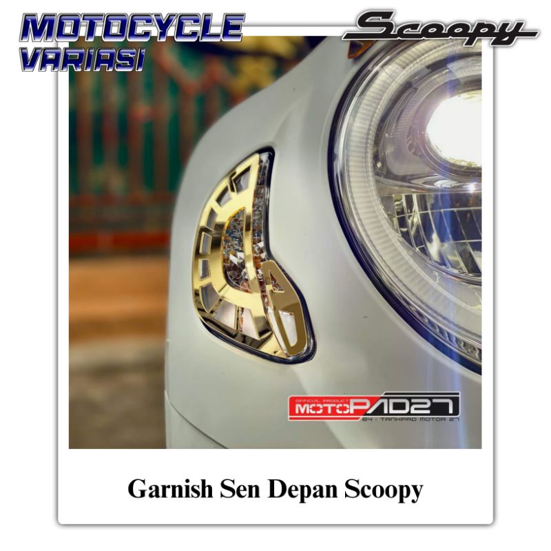 Garnish Sen Depan Scoopy Garnis Lampu Sen Scoopy