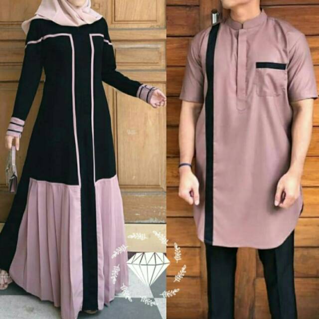 COUPLE GAMIS RAMADHAN FREE HIJAB