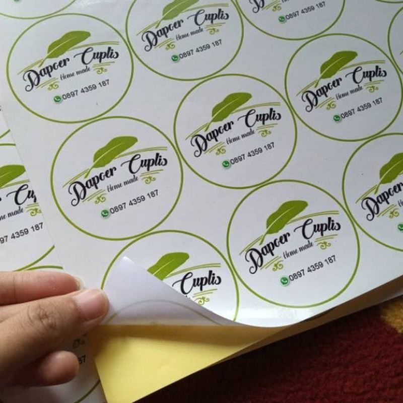 

STIKER A3+ LABEL MAKANAN ANTIPROF TANPA CUTING
