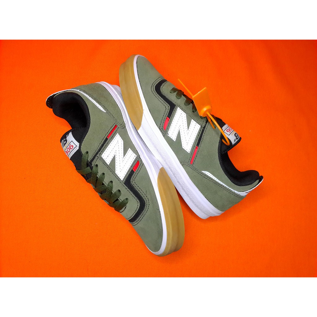 Sepatu New_Balance Numeric 306 Pro Skate Hijau Army Premium BNIB