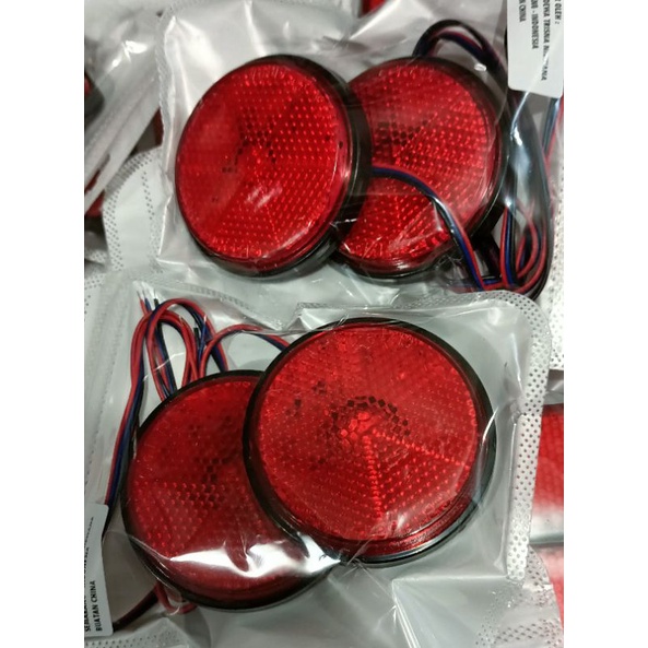 Lampu led belakang motor/sepeda universal