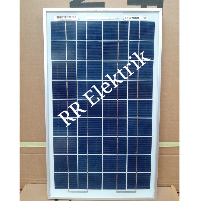 Solar Panel / Solar Cell / Panel Surya Shinyoku 10Wp Poly 12V