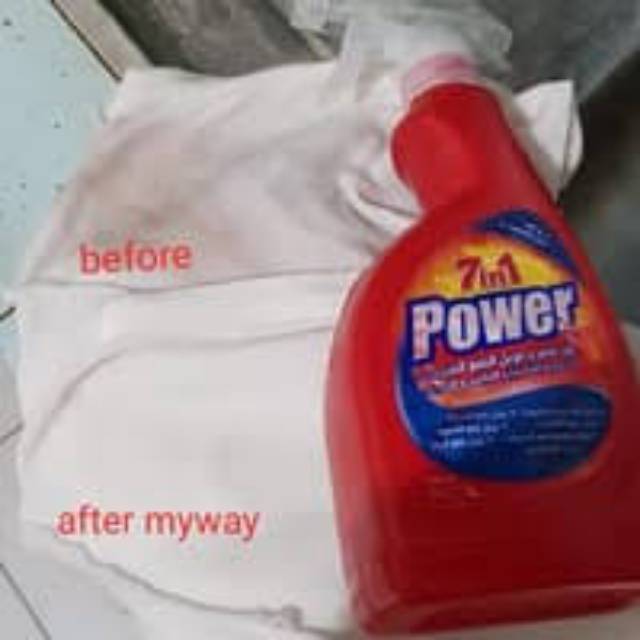 My Way Power Merah Pembersih Serbaguna Untuk Noda Pakaian Yang membandel