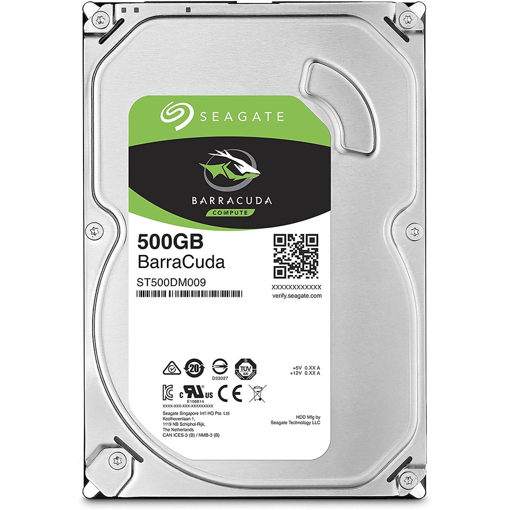 SEAGATE BarraCuda 500GB ST500DM009 3.5&quot; 7200 RPM 32MB Hard Drive