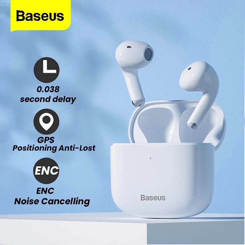 BASEUS TRUE WIRELESS BLUETOOTH EARPHONE TWS BOWIE E3