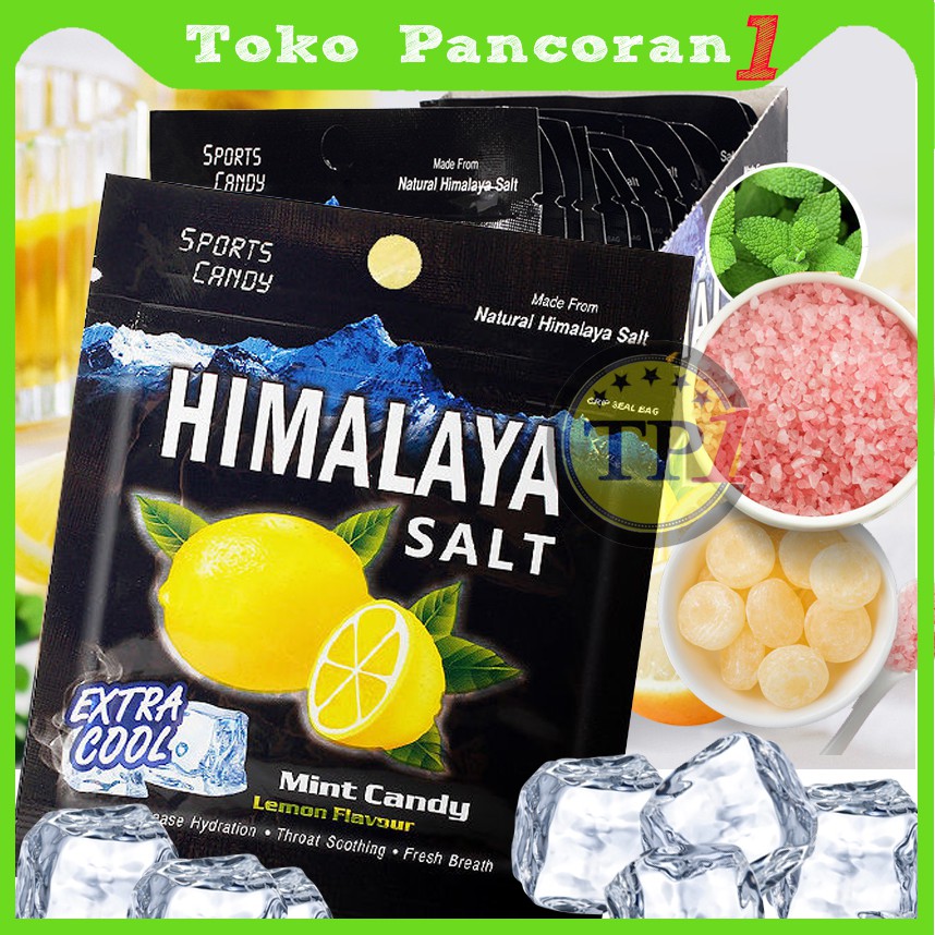 Permen Himalaya Salt /  Sport Candy Salt Lemon Mint / Big Foot