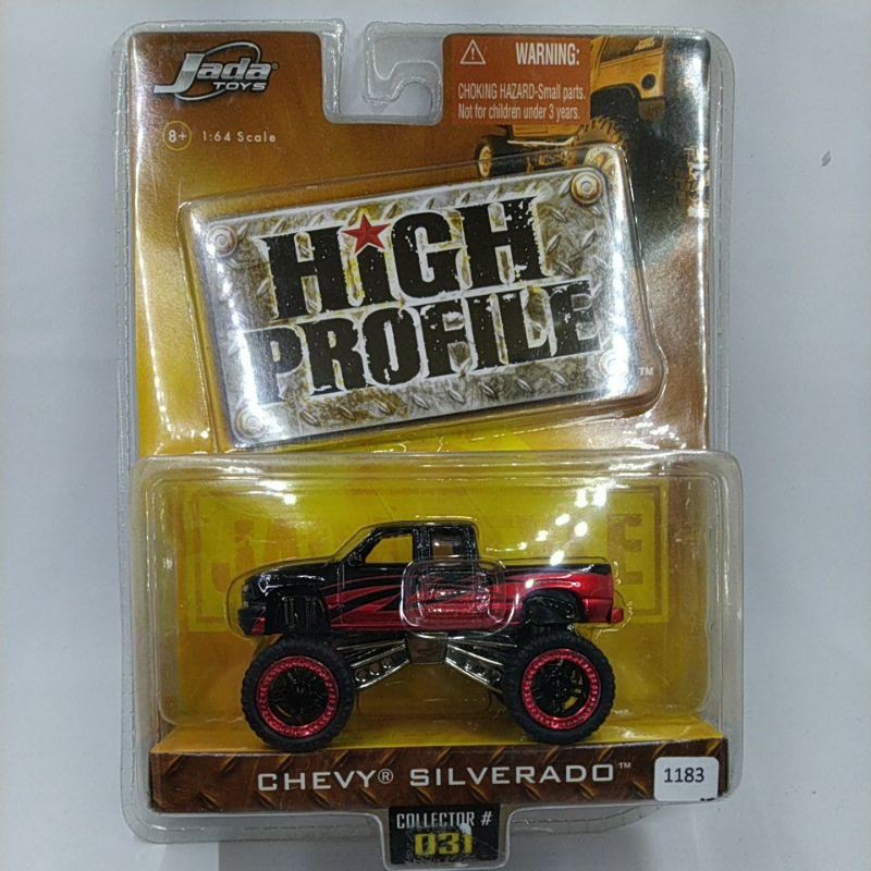 Jada High Profile Silverado Red