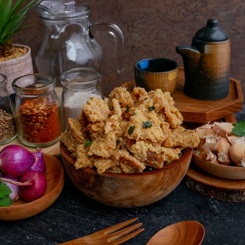 

Kulit Ayam Crispy Ori 100 gram