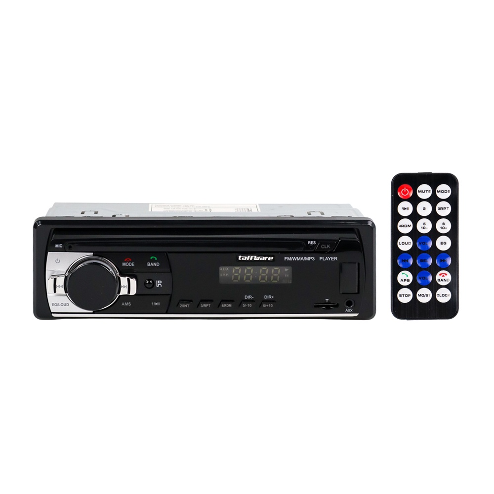 KKVi Taffware Tape Audio Mobil Multifungsi Bluetooth Mp3 Fm Radio - Jsd-520l - Black BUY