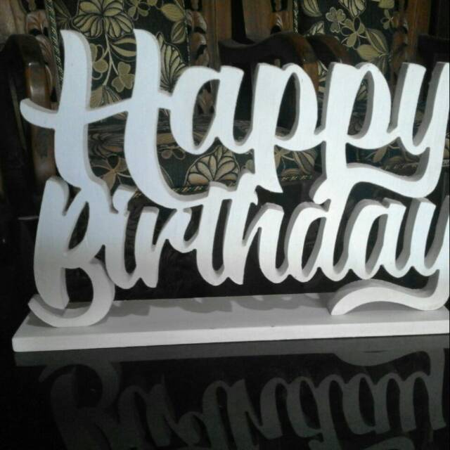 Contoh Tulisan Happy Birthday - Mosaicone