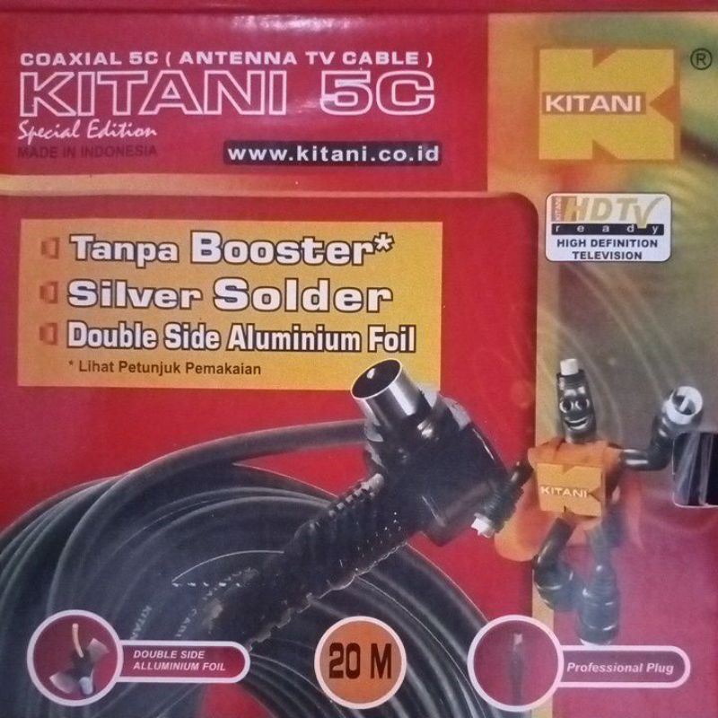 Kabel Antena Tv digital dan Analog