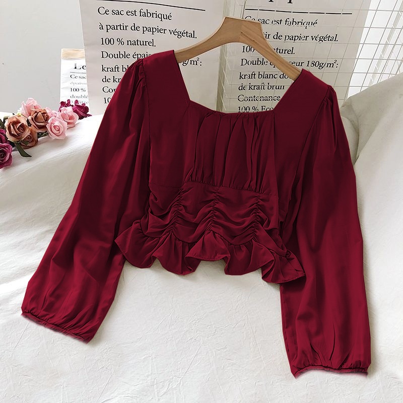 BLOUSE BEAUTIFUL KERUT