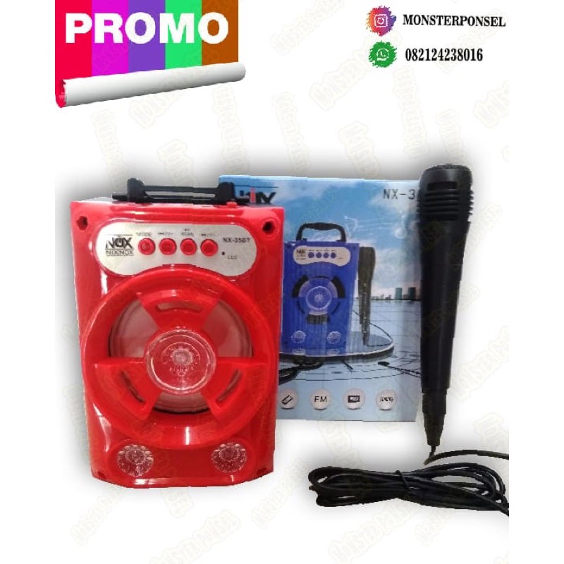 Speaker bluetooth + microphone NixNox NX-35BT
