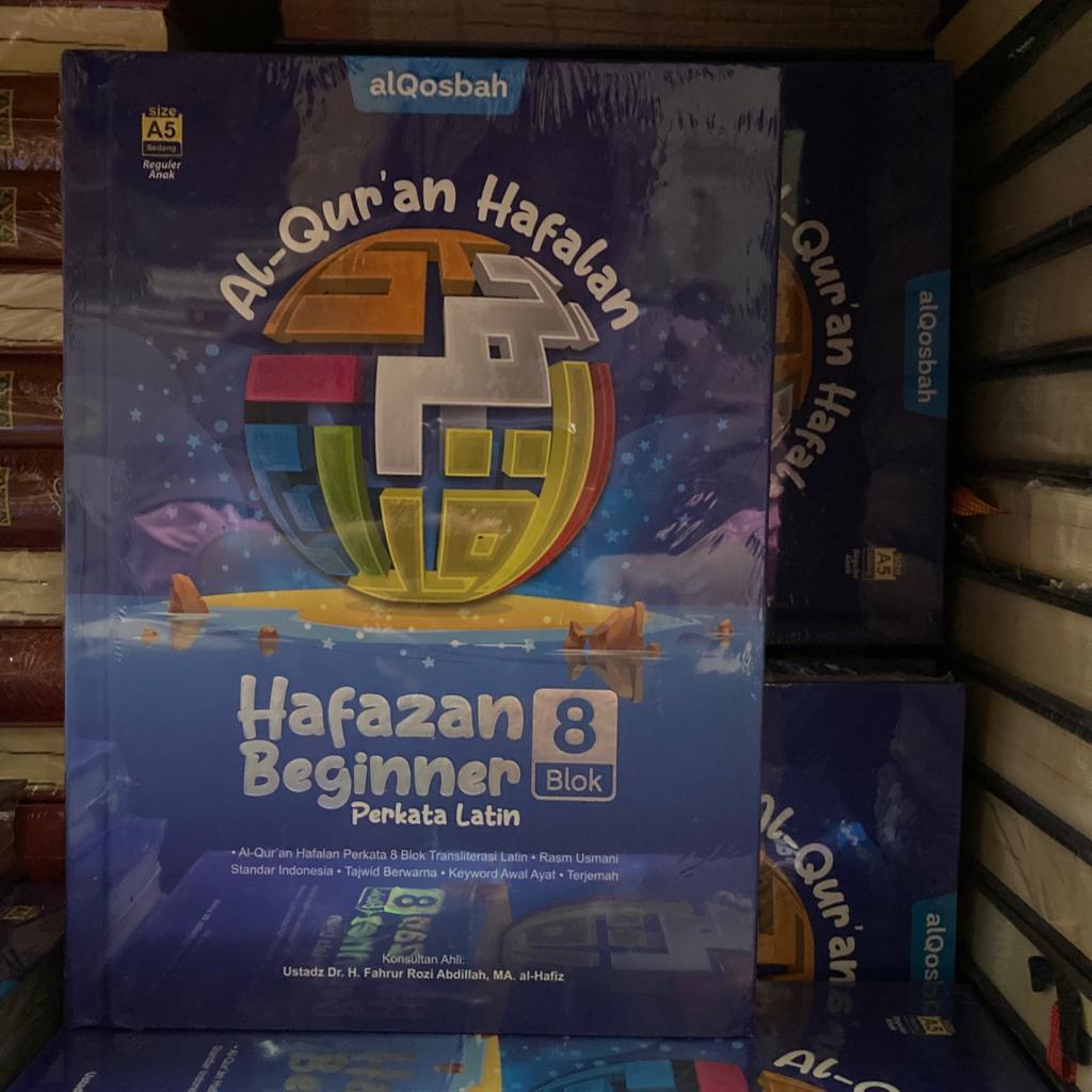 HAFAZAN BEGGINER 8 BLOK PERKATA LATIN REGULER ukuran a5