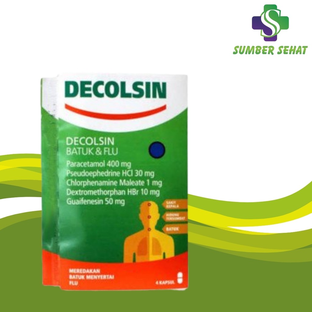 DECOLSIN STRIP 4 KAPSUL