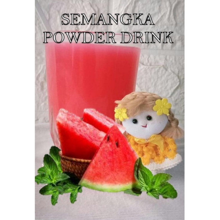 

PROMO!!! WATERMELON POWDER DRINK BUBUK MINUMAN RASA SEMANGKA 1000GR MURAH