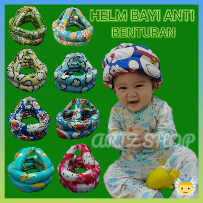 Helm perlindungan Kepala Bayi Anti Tabrakan Benturan