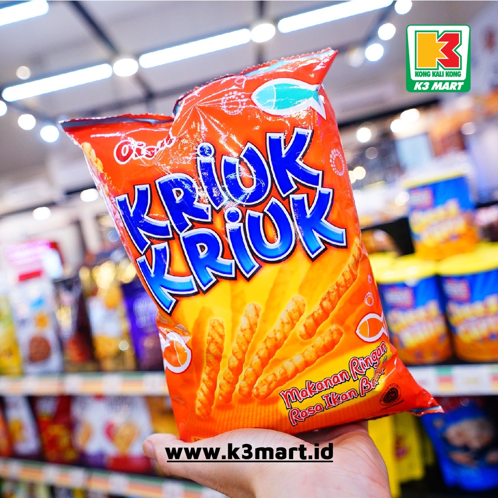 

Oishi Kriuk Kriuk Fish Cracker 70gr