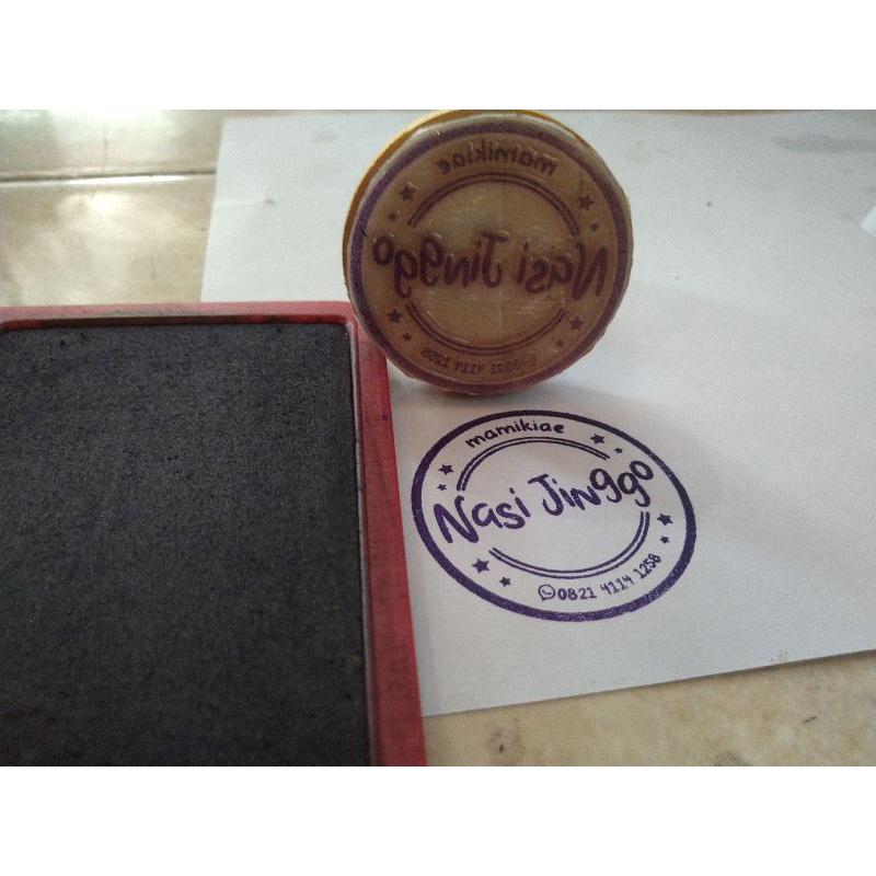

Custom Stempel Kayu Bulat