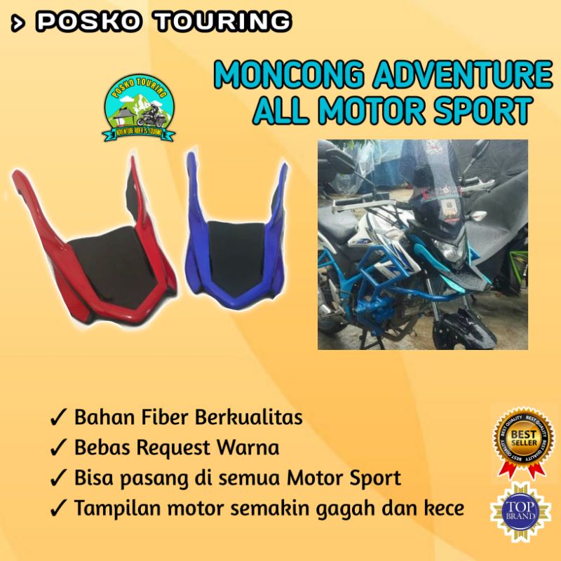 Moncong Adventure BMW GS Replika pnp Motor Sport | Vixion Megapro Tiger Verza Byson