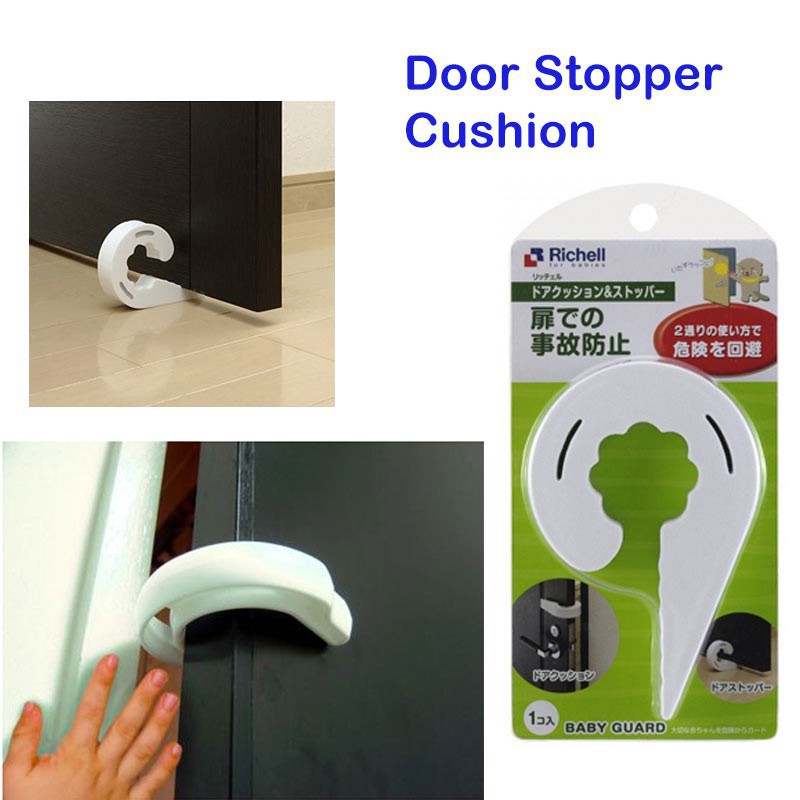 RICHELL DOOR STOPPER CUSHION/PENGAMAN PINTU UNTUK BAYI/GANJELAN PINTU