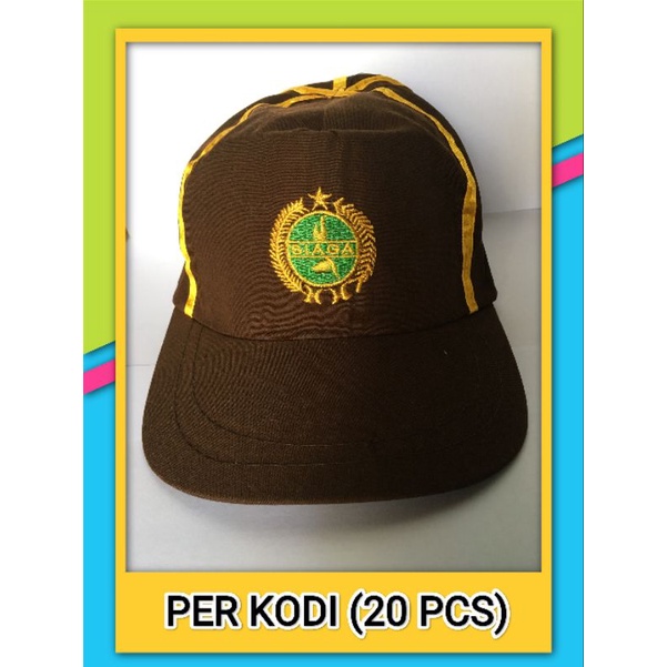 TOPI SIAGA BORDIR ~per kodi~ / SIAGA PA / SIAGA PI