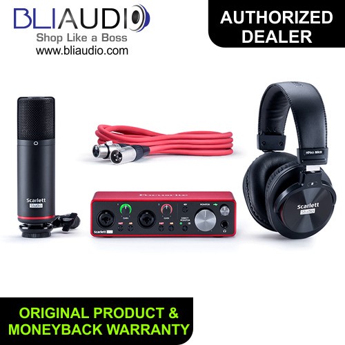 Focusrite Scarlett 2i2 Studio 3rd Gen Recording Soundcard