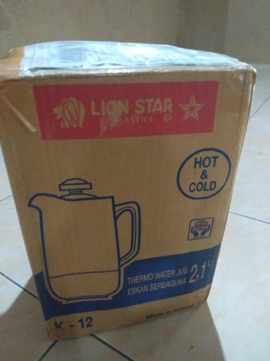 Thermo Water Jug 2.1 L Lionstar / Eskan / Teko Untuk Panas Dan Dingin