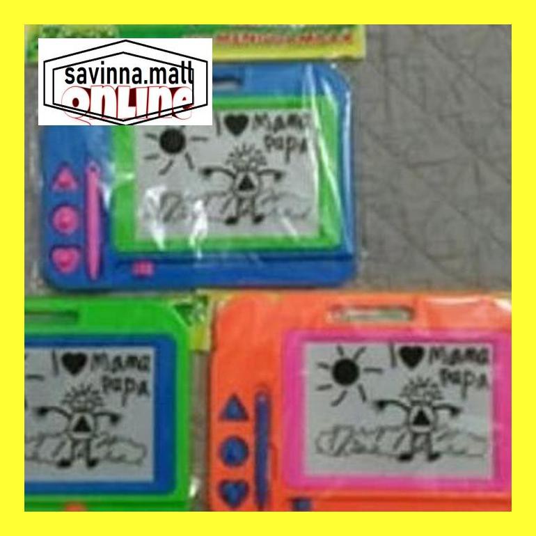 

Ankds Papan Tulis Magnet Drawing Board Magnet Mainan Edukasi Anak Kids40W