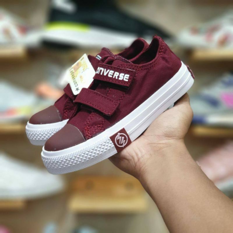 SEPATU ANAK CONVERSE CT ANAK ANAK BALITA LAKI PEREMPUAN TERMURAH MODEL VELCRO