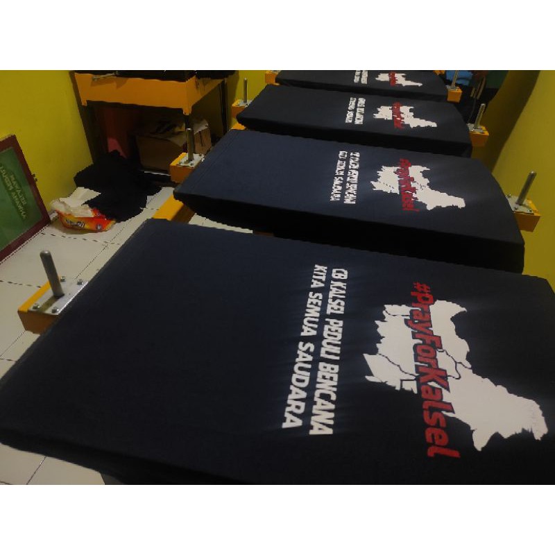 Jasa sablon kaos Satuan / Lusinan