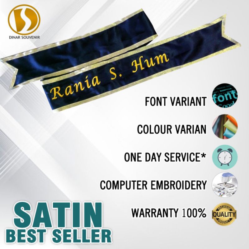 SELEMPANG WISUDA BLUDRU TERLARIS ( 1 HARI JADI )